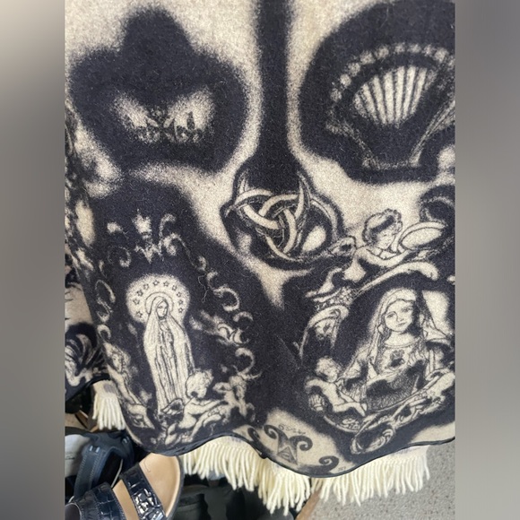 🖤Gorgeous Vintage Rare Mostly Wool (Junior) John Paul Gaultier Skirt 40” - Picture 7 of 16